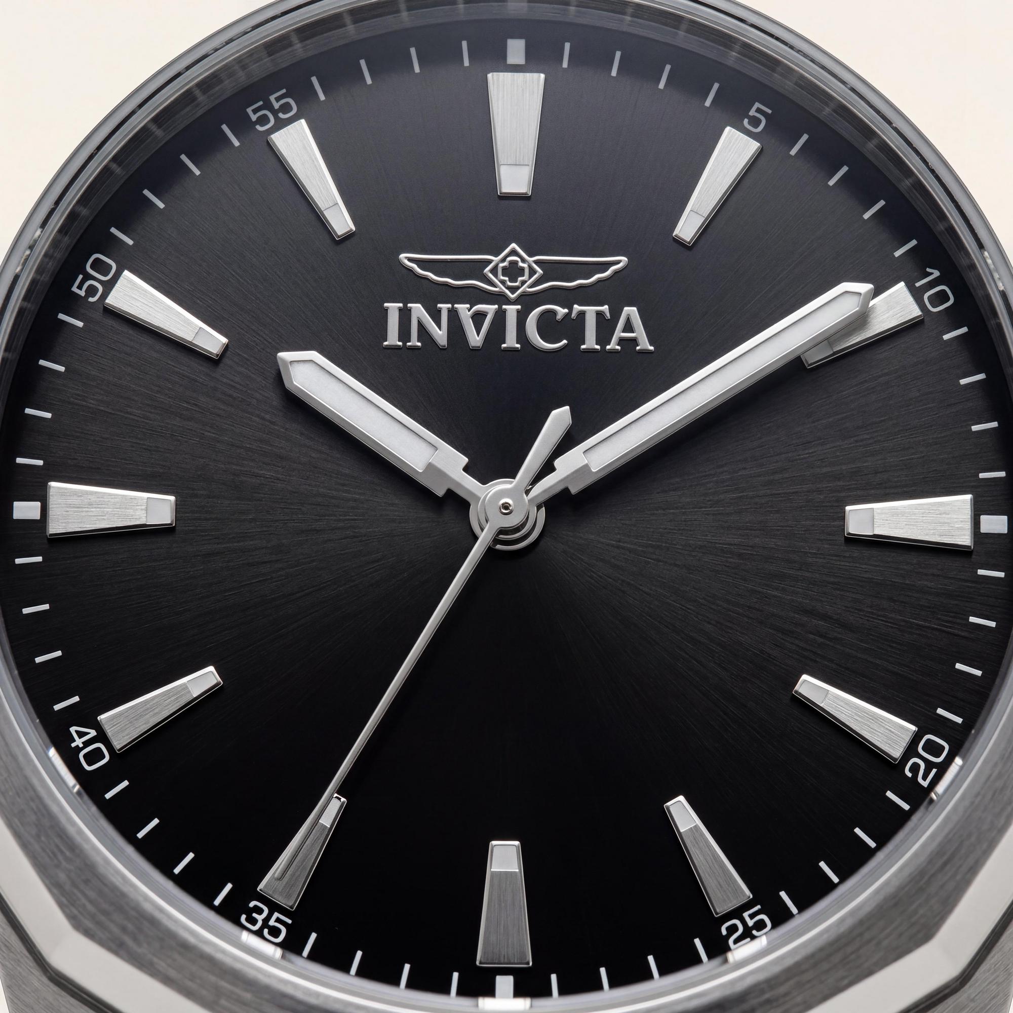 Invicta Speedway 49103 Reloj Unisex, Esfera Negra Acero Inoxidable 42mm, Photo 2