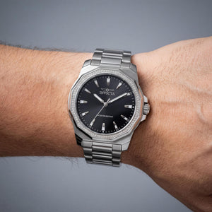 Invicta 49103 Unisex Watch — side view, Stainless Steel case 42mm