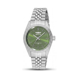 Invicta 49217 Silver Stainless Steel Unisex Watch, 36mm