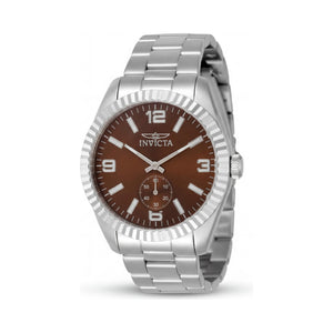 Invicta 49383 Silver Stainless Steel Unisex Watch, 43mm
