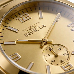 Invicta 49391 Unisex Watch — front view, Quartz movement 43mm