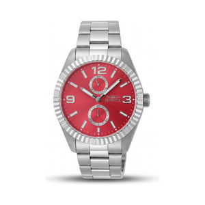 Invicta 49526 Silver Stainless Steel Unisex Watch, 43mm