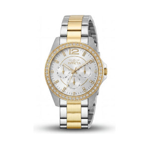 Invicta 50110 Silver Stainless Steel Unisex Watch, 38mm