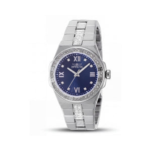 Invicta 50187 Silver Stainless Steel Unisex Watch, 34mm