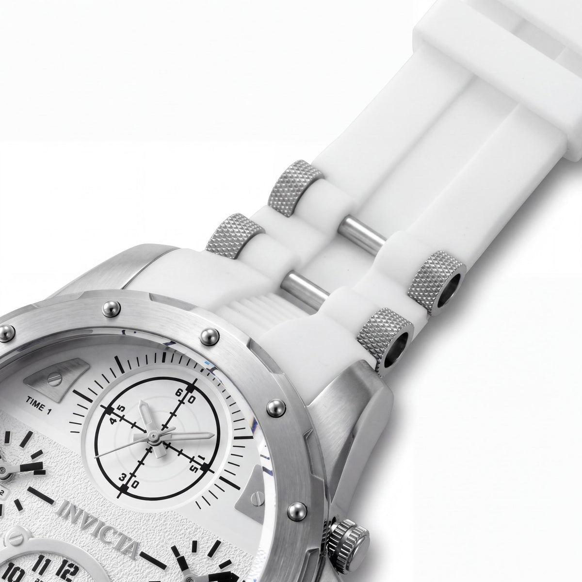 Reloj Invicta Coalition Forces 50217 unisex con cronógrafo plateado, 50 mm, Photo 3