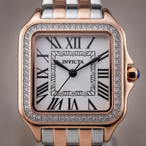 Invicta Angel 50580 Women's Watch — front view, Quartz movement 28mm