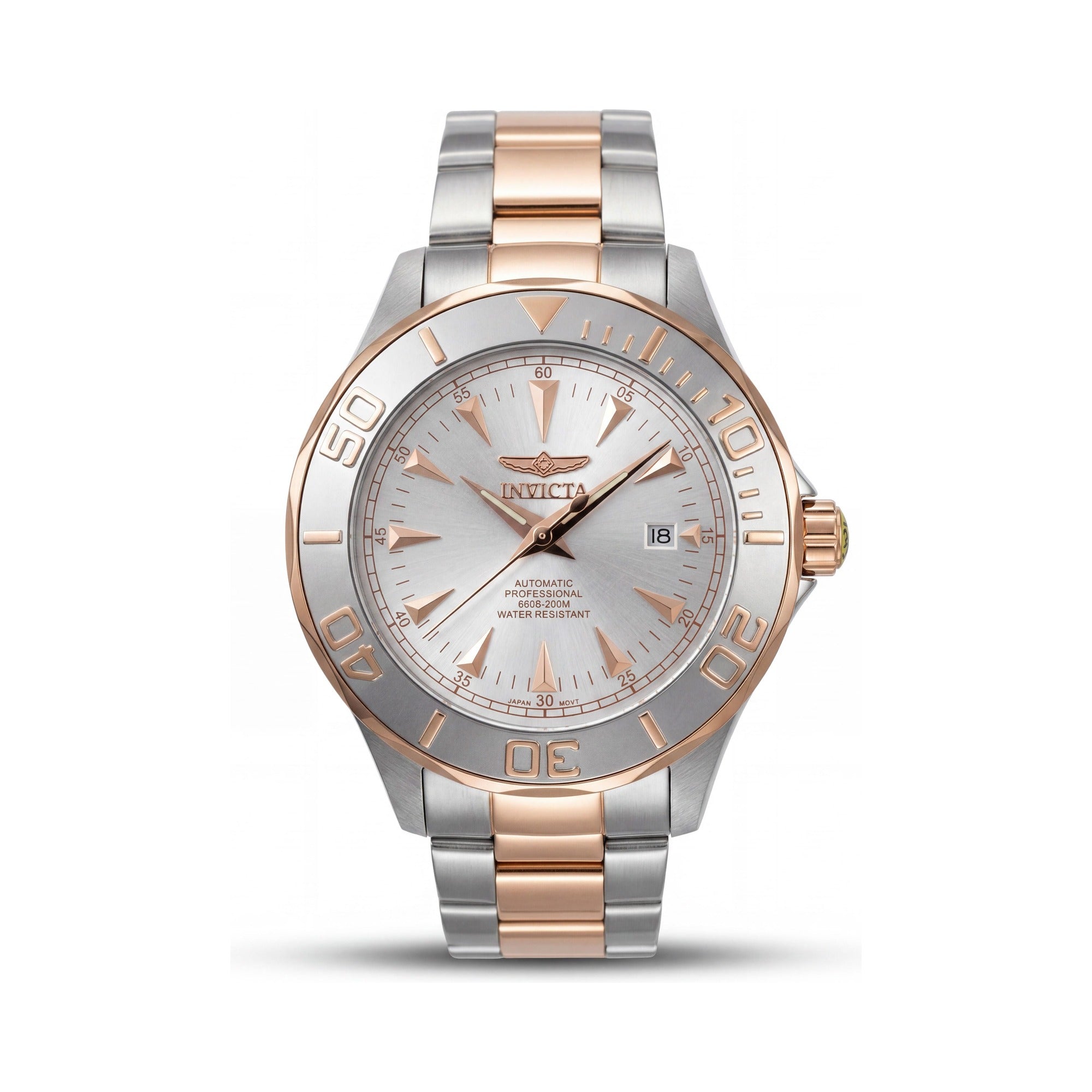 Invicta 7112 Unisex Automatic Watch, Rose Gold Dial 47mm, Photo 1