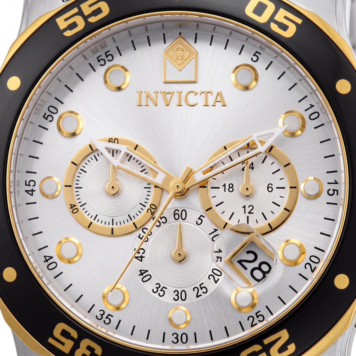 Reloj Invicta 80040 para hombre con cronógrafo, plateado, 48 mm, Photo 2