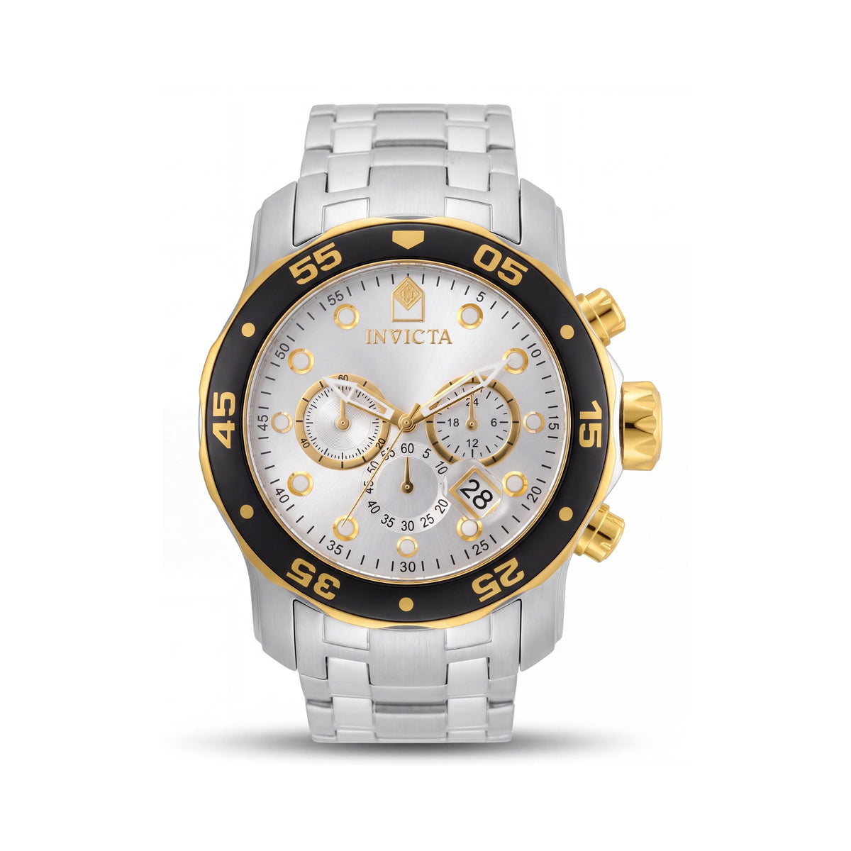 Reloj Invicta 80040 para hombre con cronógrafo, plateado, 48 mm, Photo 1