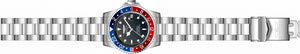 Invicta 8926BRB Men Watch — wrist wear, Stainless Steel band everyday timepiece