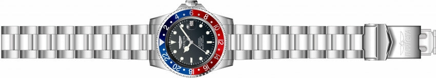 Invicta 8926BRB Men's Silver/Red/Blue Automatic Watch, 40mm, Photo 4