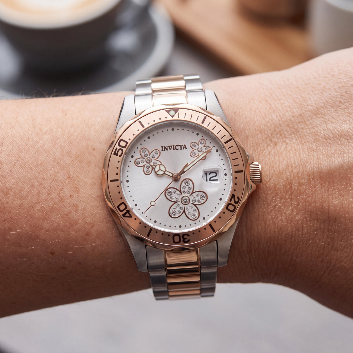 Reloj Invicta Angel 12507 plateado para mujer, 38 mm, Photo 3
