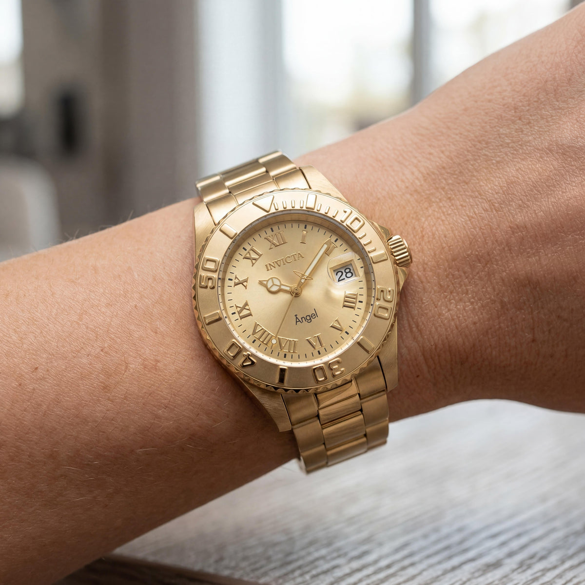Reloj para mujer Invicta Angel 16849 en color dorado, 40mm, Photo 4