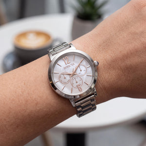 Invicta Angel 31082 Women's Watch — side view, Stainless Steel case 39mm