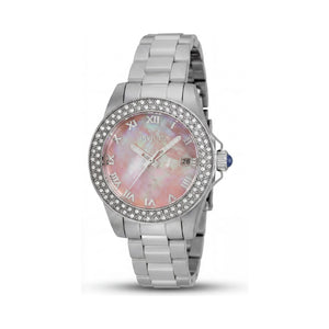 Invicta Angel 36070 Silver Stainless Steel Unisex Watch, 34mm