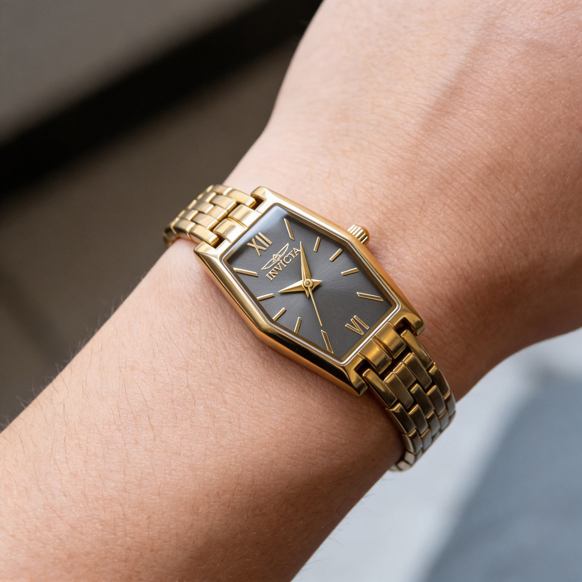 Reloj unisex Invicta Angel 49064 dorado, 20 mm, Photo 3