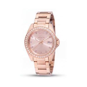 Invicta Angel 49845 Gold Stainless Steel Unisex Watch, 38mm