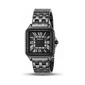 Invicta Angel 50581 Black Stainless Steel Women's Watch, 28mm