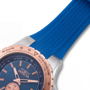 Invicta Aviator 49309 Unisex Watch — side view, Stainless Steel case 50mm