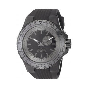 Invicta Aviator 49728 Gray Stainless Steel Unisex Watch, 50mm