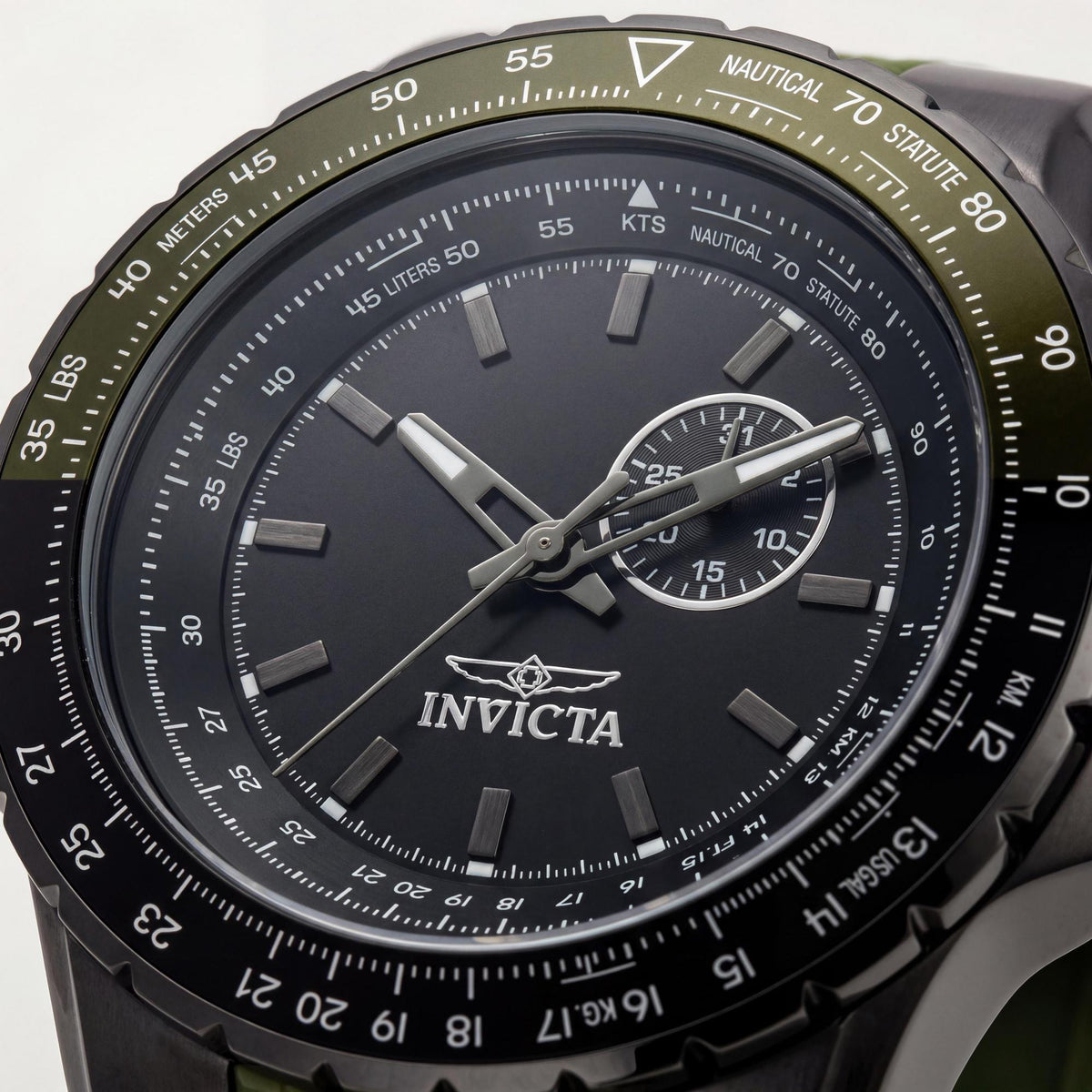 Invicta Aviator 49733 Unisex Gray Watch, 50mm, Photo 2