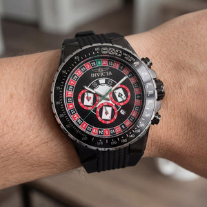 Invicta Aviator 49849 Unisex Watch — wrist wear, Silicone band everyday timepiece