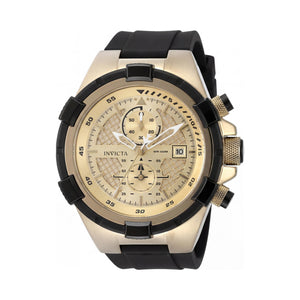 Invicta Aviator 50121 Gold Stainless Steel Unisex Watch, 51mm