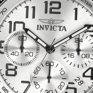 Invicta Men's Watch — front view, Quartz movement 45mm