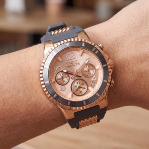 Invicta Women's Watch — side view, Stainless Steel case 39mm
