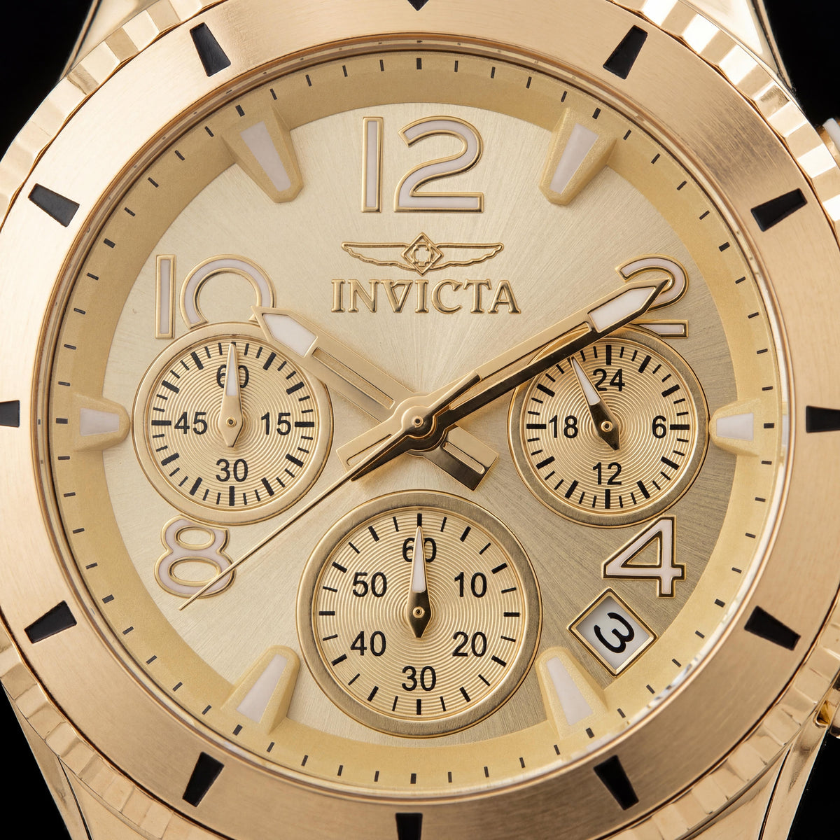 Reloj Invicta BLU 36909 Dorado para Mujer, 39mm, Photo 2