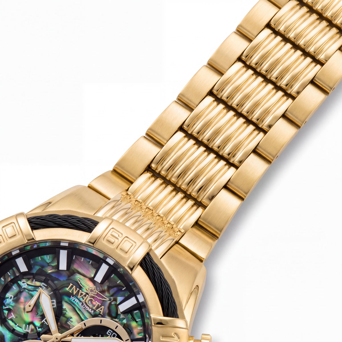 Reloj Invicta Bolt 26541 para hombre, color dorado, 51 mm, Photo 2
