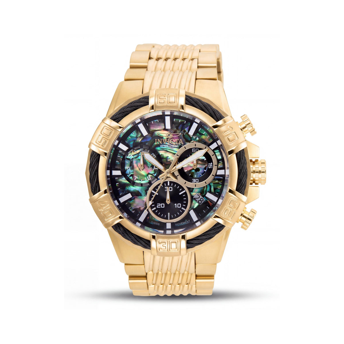 Reloj Invicta Bolt 26541 para hombre, color dorado, 51 mm, Photo 1