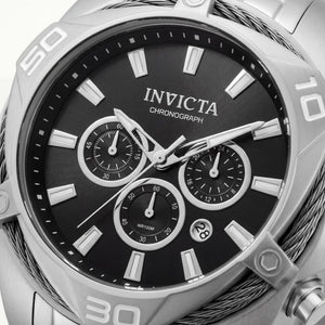 Invicta Bolt 34118 Men's Watch — front view, Quartz movement 50mm