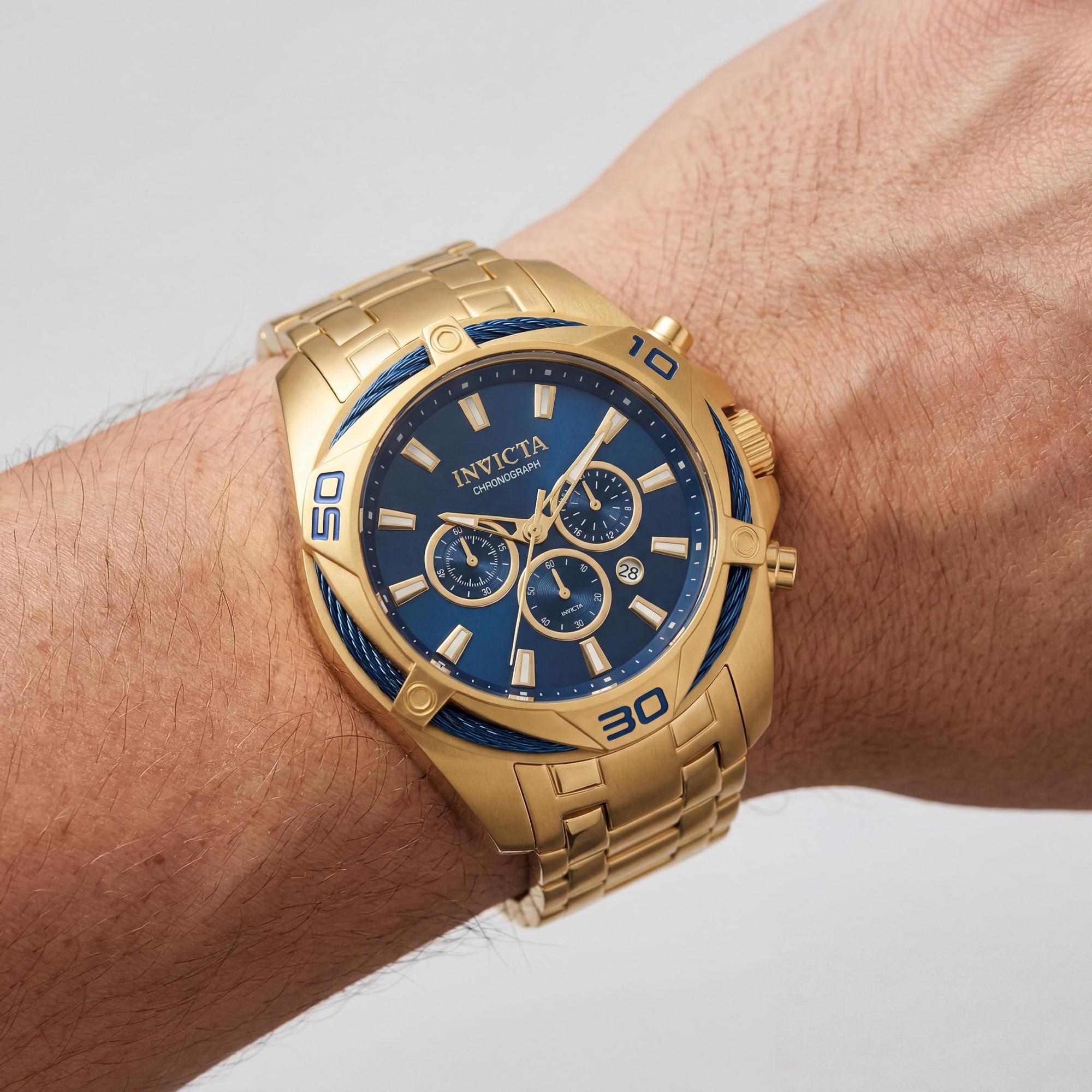 Invicta Bolt 34120 Men's Chronograph Watch, 50mm, Photo 3