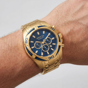 Invicta Bolt 34120 Men's Watch — side view, Stainless Steel case 50mm