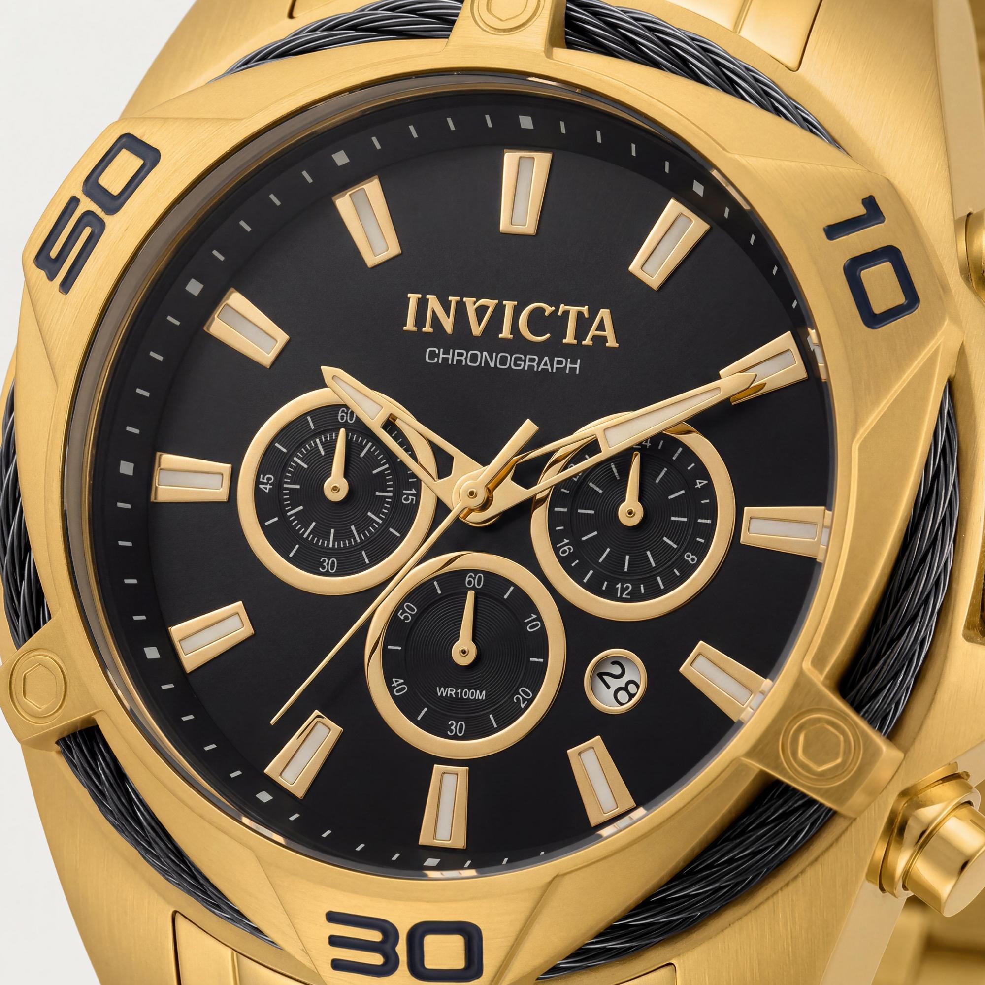 Reloj cronógrafo Invicta Bolt 34122 para hombre, 50 mm, Photo 2