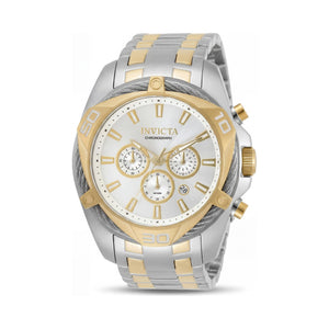 Invicta Bolt 34126 Silver Stainless Steel Unisex Watch, 50mm