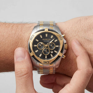 Invicta Bolt 34127 Men's Watch — side view, Stainless Steel case 50mm