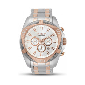 Invicta Bolt 34134 Gold Dial Stainless Steel Men's Watch, 50mm