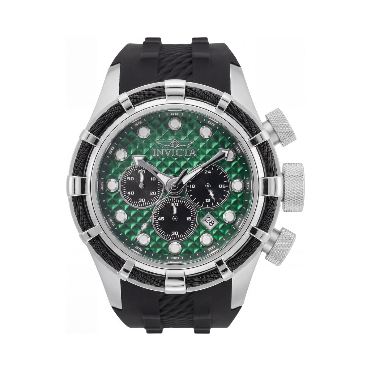 Reloj cronógrafo unisex Invicta Bolt 49165 plateado, 50 mm, Photo 1