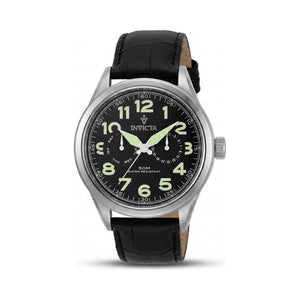 Invicta Casual 11741 Black Stainless Steel Men's Watch, 45mm