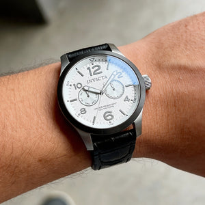 Invicta Casual Men's Watch — side view, Stainless Steel case 48mm