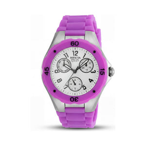Invicta Casual Violet Dial Stainless Steel Women's Watch, 38mm