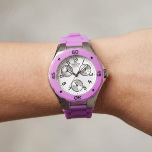 Invicta Casual Women's Watch — side view, Stainless Steel case 38mm