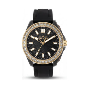 Invicta Celestial 50204 Black Plastic Unisex Watch, 37mm