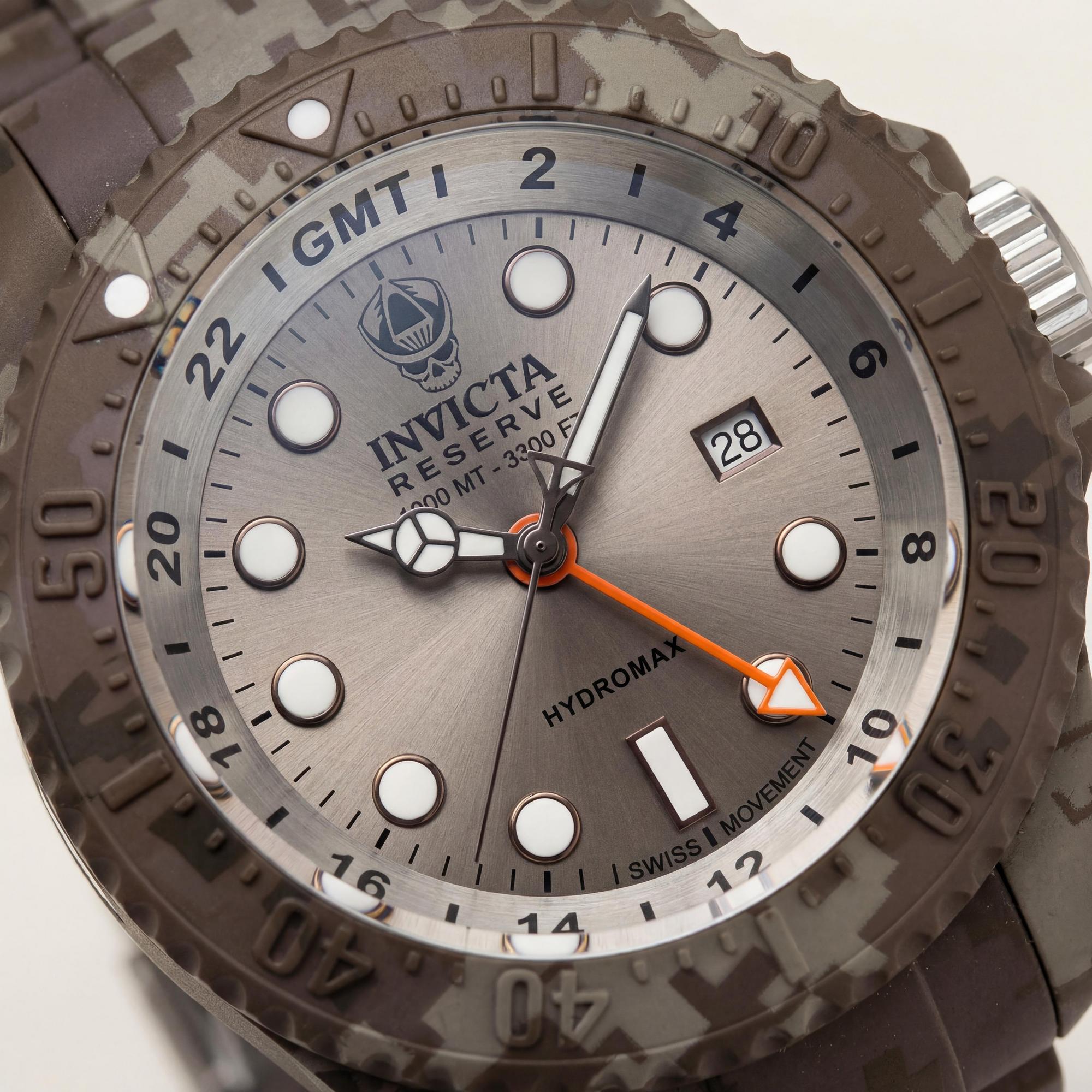 Invicta Classic Men's Watch, Brown Dial Steel 52mm, Photo 2