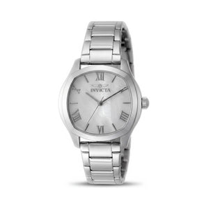 Invicta Classic Silver Stainless Steel Unisex Watch, 40mm