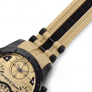 Invicta Coalition Forces 31139 Men's Watch — side view, Stainless Steel case 50mm