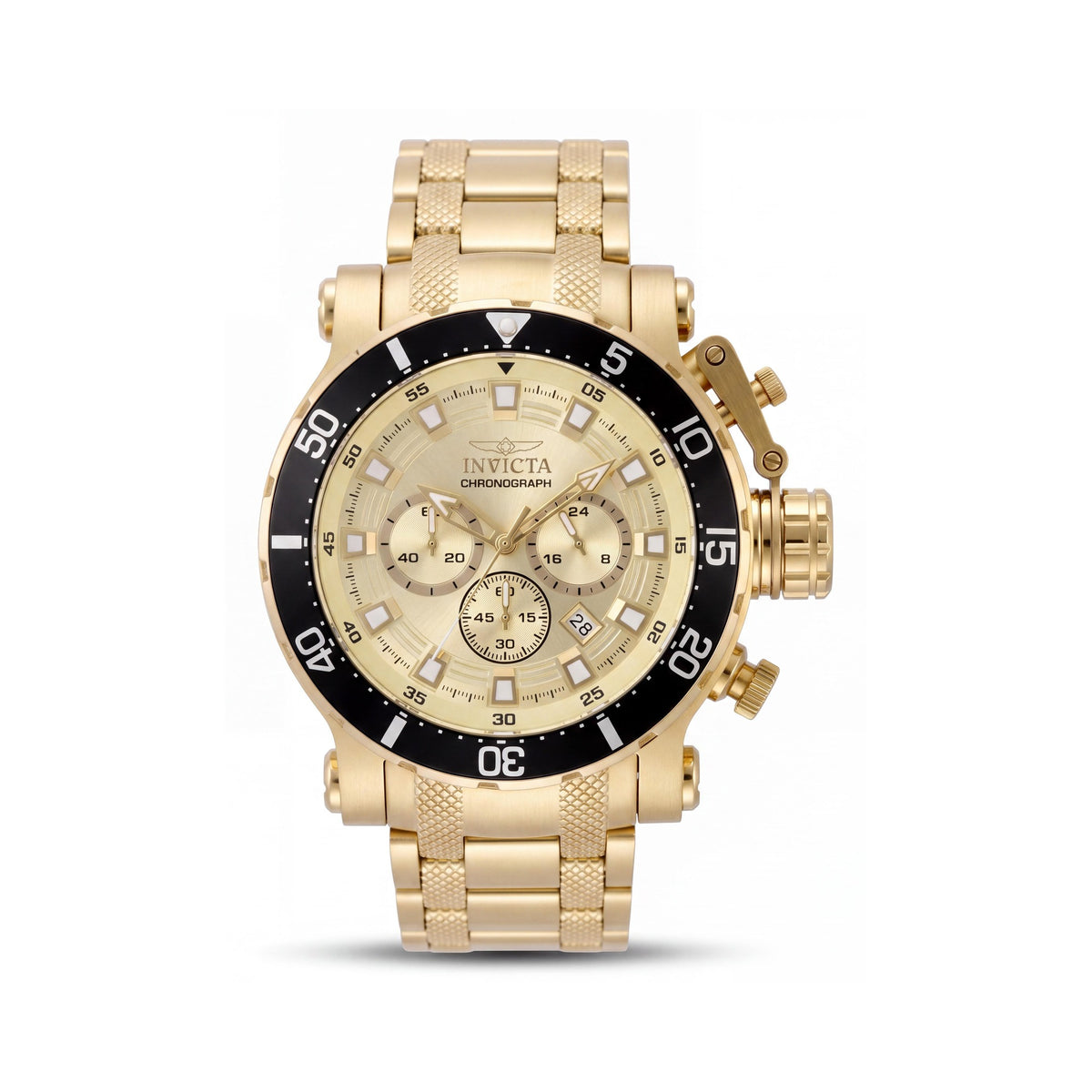 Invicta Coalition Forces 49093 Unisex Gold Watch, 52mm, Photo 1