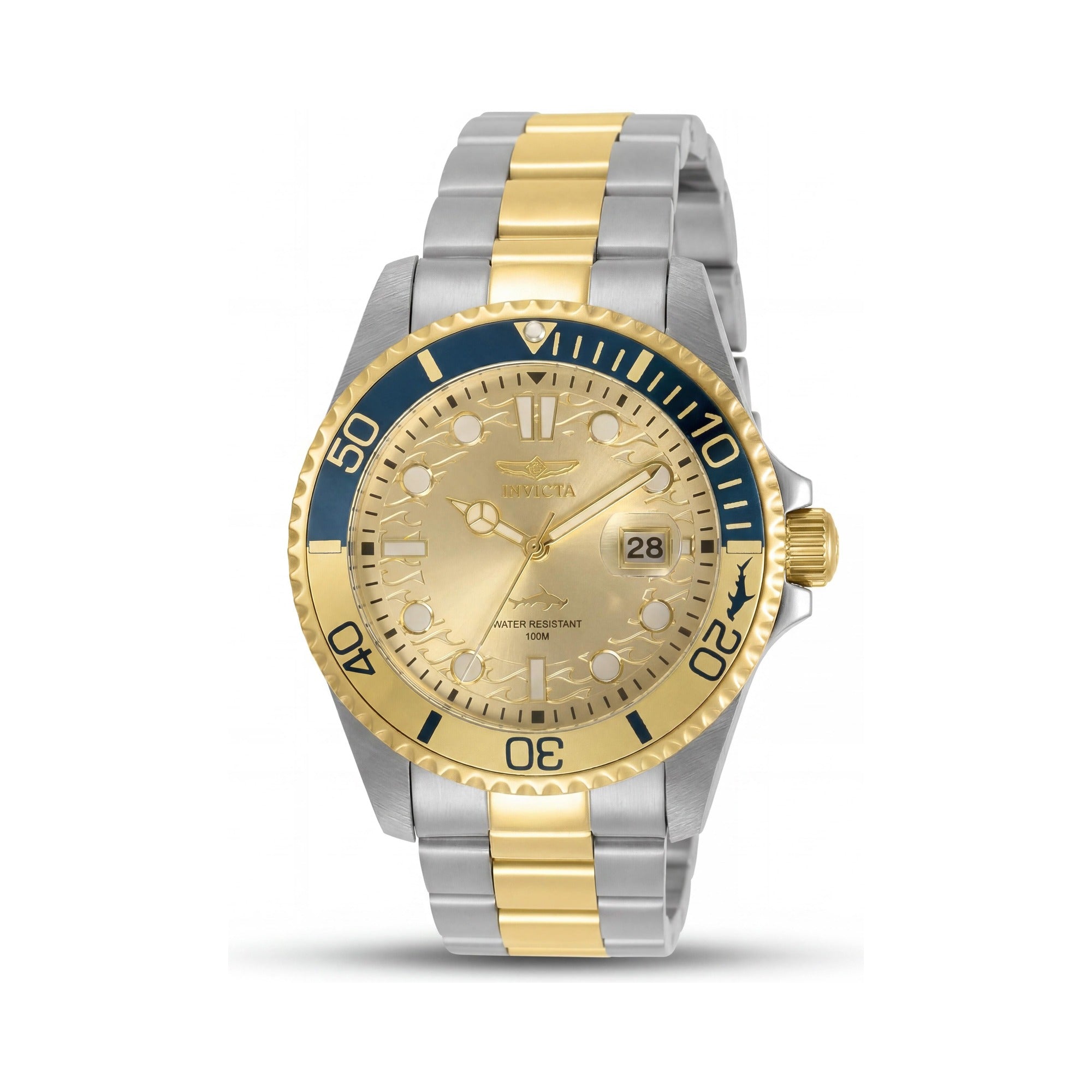 Reloj Invicta Diver Unisex, Esfera Dorada Acero Inoxidable 43mm, Photo 1